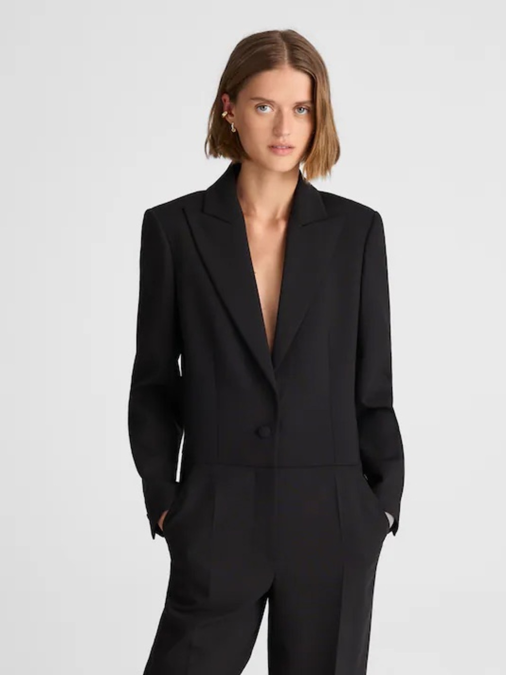 Alexa Chung for Madewell Tux Jumpsuit